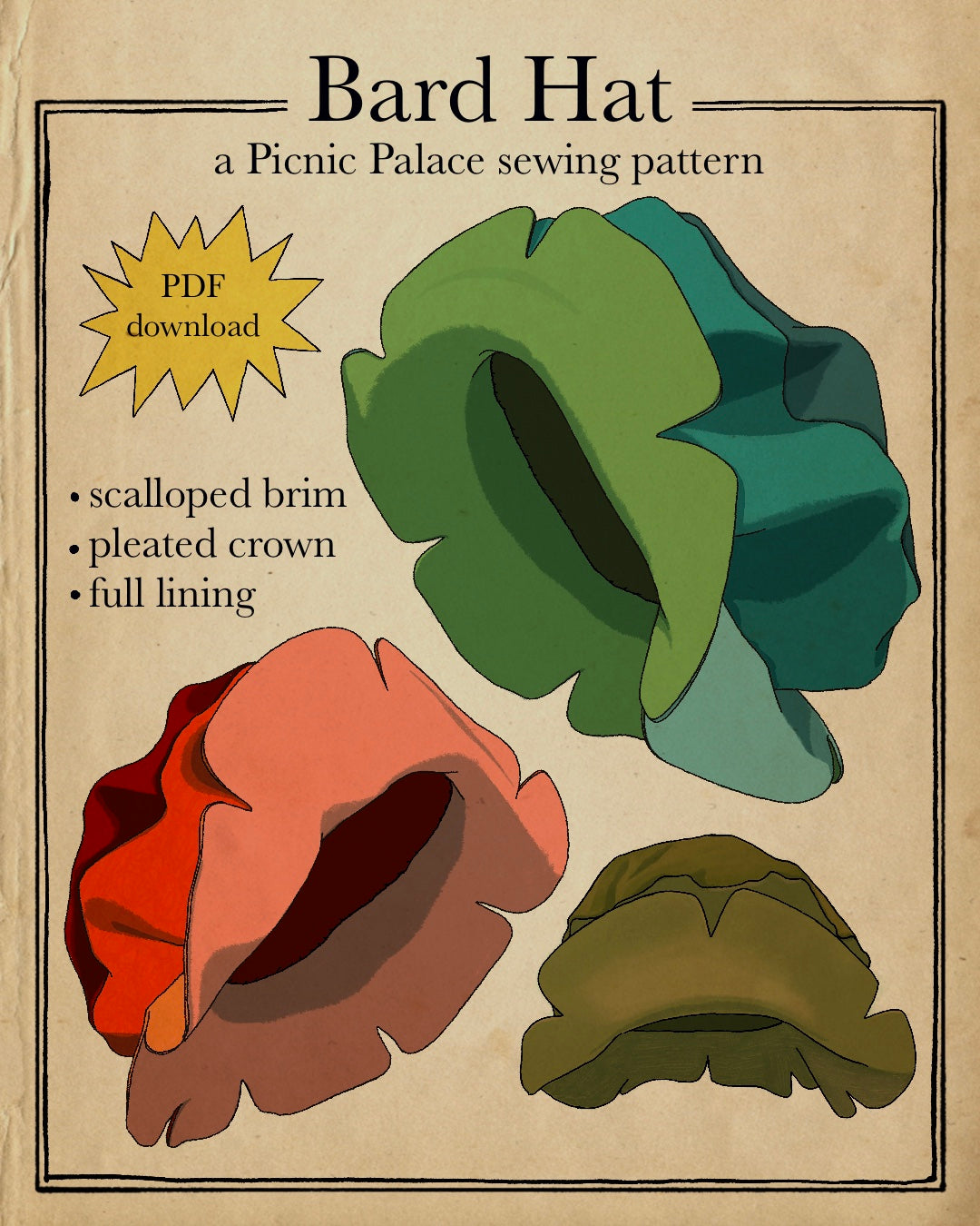 The Bard Hat Pattern