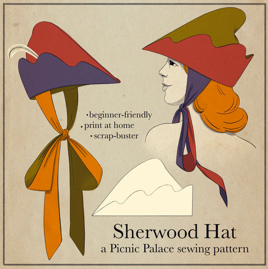 The Sherwood Hat Sewing Pattern